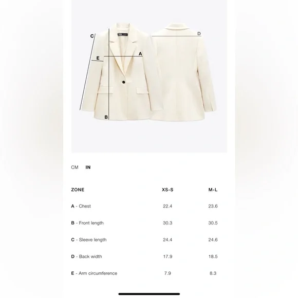 ZARA BLOGGERS FAV BELTED OVERSIZED BLAZER - Picture 5 of 5